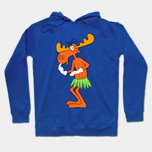 Bullwinkle Hawaii - Rocky & Bullwinkle Hoodie